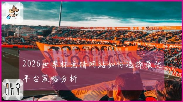 2026世界杯竞猜网站如何选择最优平台策略分析